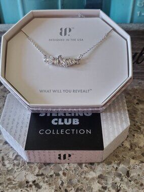 Bom party sterling silver necklace